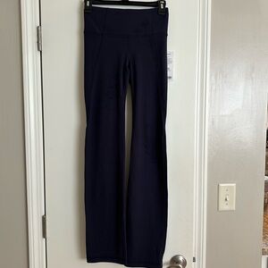 Athleta powervita straight leg pant - xs navy blue